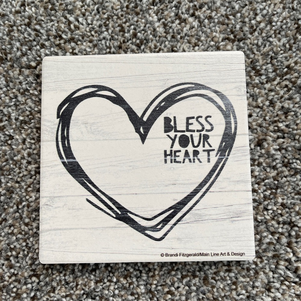 *NEW* Bless Your Heart  - Coaster